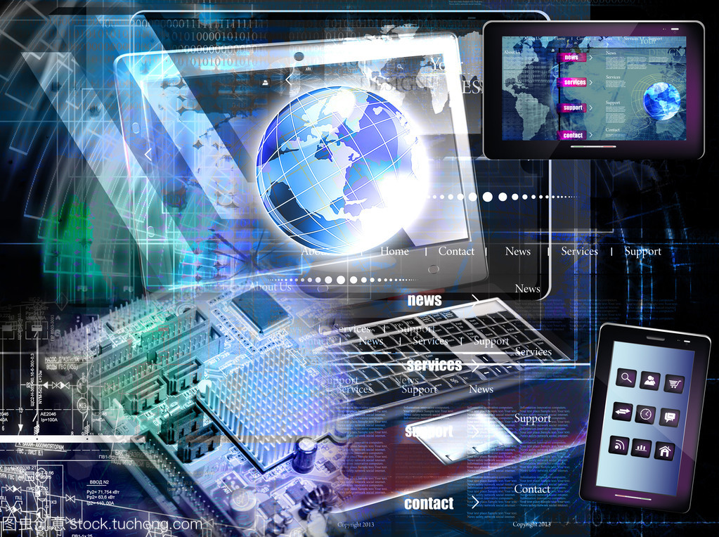 电脑科技与计算机网络科技 驱动未来的双引擎